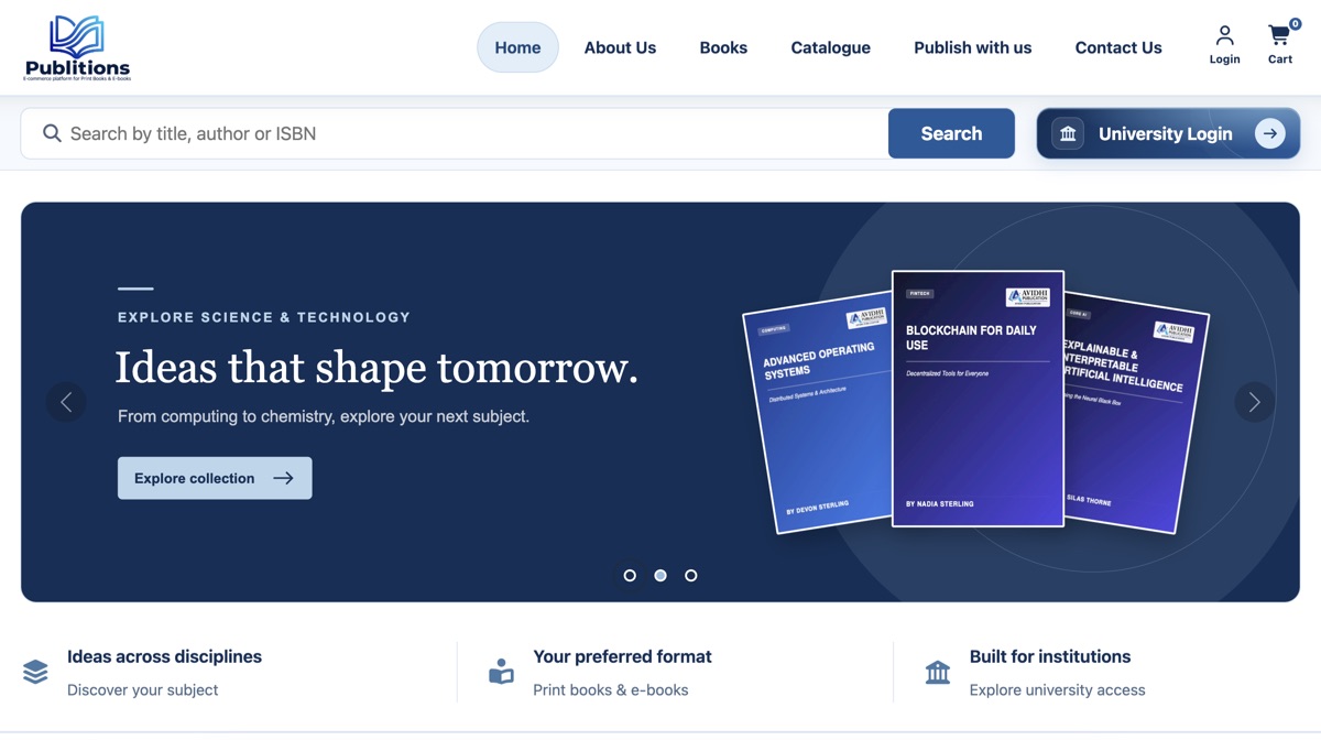 Composite Website Template 01 homepage